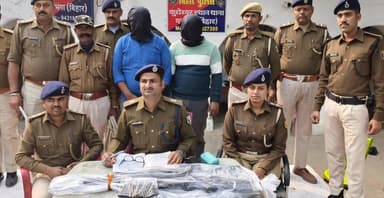 कुशेश्वर स्थान पूर्बी: कुशेश्वरस्थान पुलिस की बड़ी कार्रवाई, दो गिरफ्तार, एयरगन जैसा हथियार और 15 जिंदा कारतूस बरामद