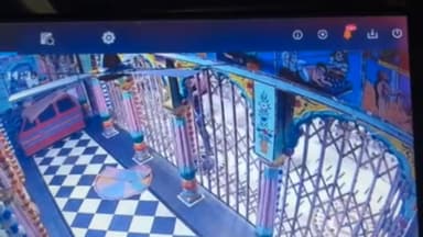 बिजौलिया: माजीसा का खेड़ा गांव के चारभुजा मंदिर में चोरी की कोशिश, घटना सीसीटीवी में कैद हुई