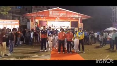 বালুরঘাট: বালুরঘাট টাউন ক্লাবের টি-টোয়েন্টি টুর্নামেন্টের জমজমাট ফাইনাল শুরু,১৬৭ রানের লক্ষ্য দিল বর্ধন প্রাঙ্গণ জলপাইগুড়ি