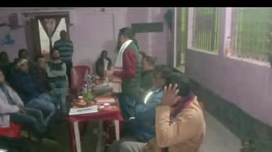 পশ্চিম নলবাৰী: ৪০ নং টিহু সমষ্টিৰ অন্তৰ্গত ৰূপীয়াবাথানত মণ্ডল কংগ্ৰেছৰ কৰ্মী সভা