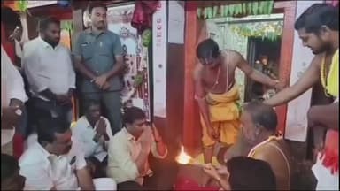 మల్యాల: కొండగట్టు అంజన్న దర్శించుకున్న చొప్పదండి ఎమ్మెల్యే మేడిపల్లి సత్యం