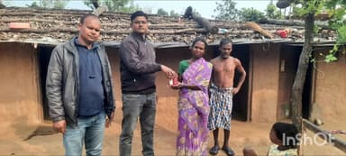 सतगावां: रविवार सुबह 11 बजे कैंप लगाकर जंगल क्षेत्र के बिरहोर परिवारों का किया गया उपचार