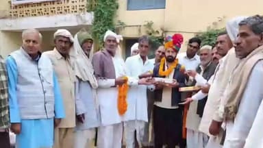 खेतड़ी: बबाई में पंचायत समिति व नई पंचायतों के गठन पर खुशी की लहर, ग्रामीणों ने विधायक धर्मपाल गुर्जर का जताया आभार