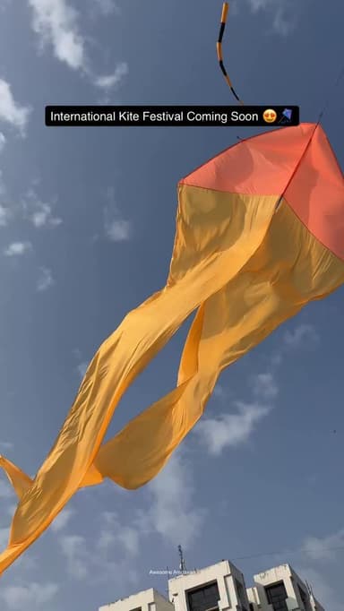 Kite Festival 😍
#kitefestival #kite #kitefestival2025 #internationalkitefestival #kitelovers #uttrayan #riverfront #riv...