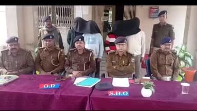 कतरीसराय: कतरीसराय प्रखंड कार्यालय के पीछे से पुलिस ने पांच साइबर ठगों को किया गिरफ्तार