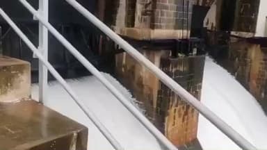 கடையநல்லூர்: கருப்பாநதிநீர்த்தேக்கத்தில் இருந்து 200 கன அடி தண்ணீர் திறப்பு வெள்ள அபாய எச்சரிக்கை