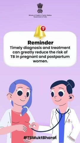 #TBHaregaDeshJeetega | Remember the importance of timely diagnosis and treatment in reducing TB risk and ensuring safe motherhood and a healthier future for all.