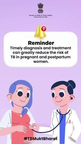 #TBHaregaDeshJeetega | Remember the importance of timely diagnosis and treatment in reducing TB risk and ensuring safe motherhood and a healthier future for all.