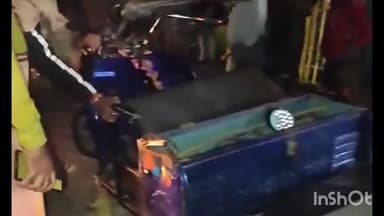 रजौली: रॉन्ग साइड में चलना बना जानलेवा, ट्रक की टक्कर से टोटो चालक गंभीर रूप से घायल