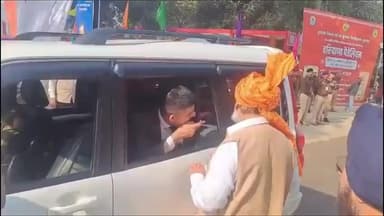 थानेसर: कुरुक्षेत्र में हरियाणा के कैबिनेट मंत्री अनिल विज को उठानी पड़ी शर्मिंदगी, राजनाथ सिंह की गाड़ी में नहीं मिली जगह