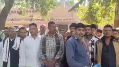 राजाखेड़ा: राजाखेड़ा में ग्राम पंचायत हेड क्वार्टर बदलने से ग्रामीणों में आक्रोश, एसडीएम को सौंपा ज्ञापन