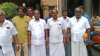 புதுக்கோட்டை: கன்னியான் கொள்ளையில் நீதிமன்றம் உத்தரவிட்ட பிறகும் ஆக்கிரமிப்பு அகற்றவில்லை போராட்டம் நடக்கும் ஆட்சியரகத்தில் கம்யூனிஸ்ட் கட்சி மா செ சங்கர் பேட்டி