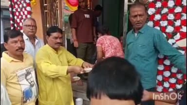 বর্ধমান ১: শহর বর্ধমানের জহুরী পট্টি এলাকায় অবস্থিত বহু প্রাচীন অন্নপূর্ণা মন্দিরে নবান্নের অনুষ্ঠানে যোগ দিতে উপস্থিত বিধায়ক