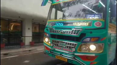 காரைக்குடி: அதிவேகத்தில் வந்த தனியார் பேருந்து குறித்து கேட்ட செய்தியாளரை நடத்துனர் மிரட்டிய சம்பவம் – பரபரப்பு