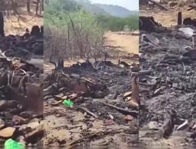 रामसर: रामसर कस्बे के कच्ची ढाणी में आग लगने से लाखों का सामान राख, रामसर के जबसिंह पूरा भाचभर में हुई घटना