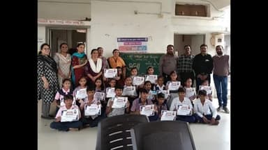 બાવળા: ચલોડા ક્લસ્ટર કક્ષાનો કલા ઉત્સવ સરોડા પ્રાથમિક શાળા ખાતે યોજાયો