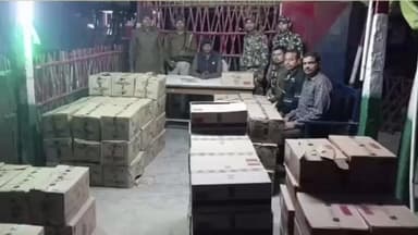 बिथान: पुसहो गांव में छापेमारी, 922 लीटर विदेशी शराब बरामद