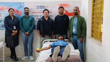 जैतहरी: शासकीय आईटीआई जैतहरी में रक्तदान शिविर का आयोजन