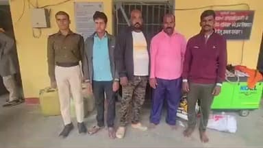 सुगौली: सुगौली पुलिस ने शराब मामले में बड़ी कार्रवाई करते हुए 86 लीटर शराब और तीन शराब कारोबारियों सहित चार को दबोचा