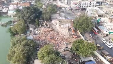 મણિનગર: ઇસનપુરમાં ડિમોલીશનના ડ્રોન વીડિયો આવ્યા સામે