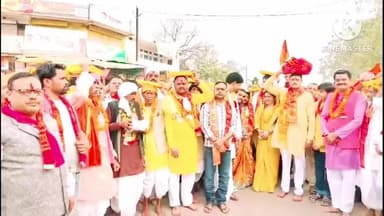 रैपुरा: श्री पवनसुत धाम चमरैया में श्रीमद् भागवत महापुराण का शुभारंभ, बजरंग धाम रैपुरा से निकली भव्य कलश यात्रा