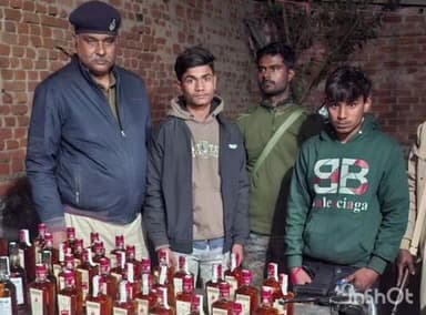 बाराहाट: पंजवारा चेकपोस्ट पर पुलिस ने 16,500 लीटर विदेशी शराब के साथ दो तस्करों को गिरफ्तार कर भेजा जेल