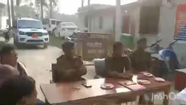 मधेपुर: मधेपुर थाना प्रांगण में पुलिस-पब्लिक कोआर्डिनेशन मीटिंग आयोजित, एसडीपीओ और थानाध्यक्ष ने दी जानकारी