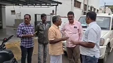 திருப்பூர் தெற்கு: ஜெய் நகரில் எஸ் ஐ ஆர் பணிகளில் வாக்குச்சாவடி நிலை அலுவலரின் கணவர் ஈடுபட்டதாக அதிமுகவினர் புகார்