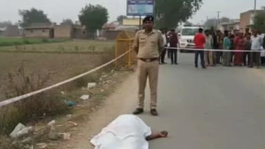 नांगल चौधरी: आकोली बहरोड रोड पर रात में गाड़ी की टक्कर से एक किसान की मौत