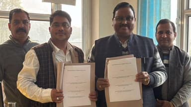 धर्मपुर: धर्मपुर कॉलेज और नैना डिजिटल सॉल्यूशंस के बीच हुआ अहम करार, छात्रों को मिलेंगे रोजगार के नए अवसर