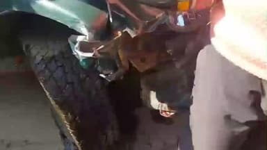 लैंसडाउन: नजीबाबाद रोड कंडारी कालोनी के समीप तेज रफ्तार जिप्सी ने ई-रिक्शा को मारी टक्कर, चार लोग घायल