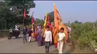 प्रभात पट्टन: वायगांव में होने वाले 24 कुंडलीय गायत्री महायज्ञ की सफलता के लिए पहुंचा शक्ति कलश