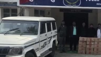 ધાનપુર: દાહોદ એલસીબી પોલીસે ધાનપુરના ઉંડાર ગામે તે ₹1,36,800 નો વિદેશી દારૂનો જથ્થો ઝડપી પાડ્યો