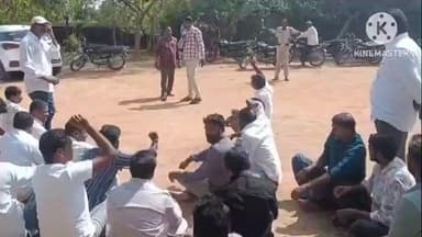 చెన్నూరు: భీమారం ఎంపీడీవో కార్యాలయం ఎదుట ధర్నా చేపట్టిన బీసీ జేఏసీ నాయకులు