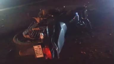 मानवत: ताडबोरगाव ते पेडगाव रस्त्यावर एका हॉटेल समोर दुचाकीचा भीषण अपघात ; दुचाकीस्वार गंभीर जखमी