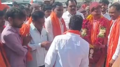 पाथ्री: कृषी उत्पन्न बाजार समिती सभापतीपदी शिवसेना शिंदे गटाचे एकनाथ पप्पू घाडगे बिनविरोध