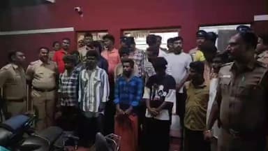 பழனி: சிவகிரிப்பட்டி பகுதியில் கஞ்சா விற்பனையில் ஈடுபட்ட 15 பேர் கைது இருசக்கர வாகனங்கள் பறிமுதல்