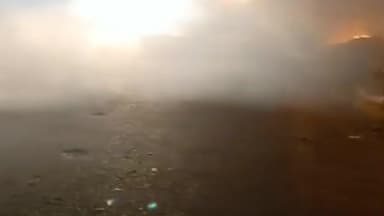 নারায়ণগড়: বেলদা কালী মন্দির সংলগ্ন এলাকায় আবর্জনাস্তুকে ভয়াবহ অগ্নিকাণ্ড ধোঁয়ায় ঢাকলো এলাকা