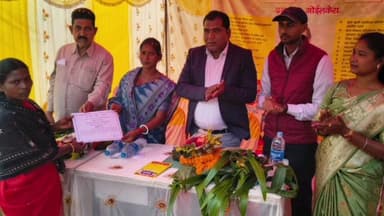 गोइलकेरा: गोइलकेरा की कायदा व तरकटकोचा पंचायत में 'आपकी योजना, आपकी सरकार, आपके द्वार' कार्यक्रम का आयोजन