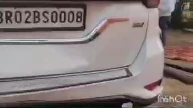 खिजरसराय: अतरी विधायक रोमित कुमार की गाड़ी को ट्रक ने मारी टक्कर