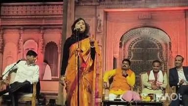 महेश्वर: निमाड़ उत्सव के समापन पर अखिल भारतीय कवि सम्मेलन हुआ, बड़ी संख्या में श्रोता पहुंचे