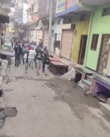 खिलचीपुर: खिलचीपुर नगर में नागरिकगण प्रतिदिन श्री राम धुन व भजन के साथ निकाल रहे हैं संकीर्तन प्रभात फेरी