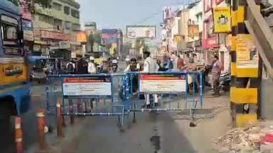 ব্যারাকপুর ২: সোদপুর উড়ালপুল মেরামতির জন্য একমুখী করা হলো যান চলাচল