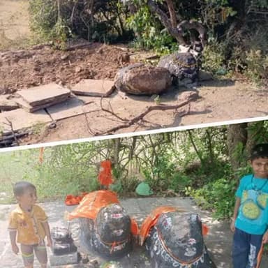 ಚಿಂಚೋಳಿ: ನಿಧಿ ಆಸೆಗಾಗಿ ಇಂದ್ರಪಾಡ್ ಹೊಸಳ್ಳಿ ಗ್ರಾಮದಲ್ಲಿ ನಂದಿ ಮೂರ್ತಿ ಧ್ವಂಸ