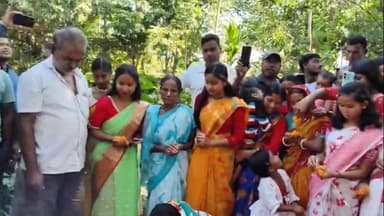 সীতাই: গোসানিমারি দুই গ্রাম পঞ্চায়েতের মোহন্তর ঘাটে লোহার(RSJ) সেতু নির্মাণ কাজের শুভ সূচনা করলেন সাংসদ