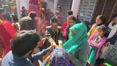 जोशीमठ: माँ कालिंका की देवरा यात्रा ज्योतिर्मठ के आरोसी गवाणा गांव पहुंची, भक्तों ने की पूजा-अर्चना