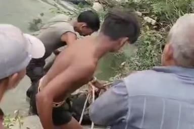 अंजड़: तलवाड़ा बुजुर्ग में धार जिला निवासी मजदूर का नहर में मिला शव, पुलिस ने अंजड CHC में कराया पोस्टमार्टम