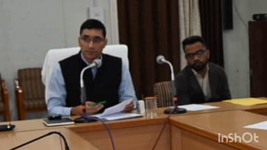 सिहुंता: खब्बी धार को पर्यटन की दृष्टि से विकसित करने के लिए आयोजित की गई समीक्षा बैठक