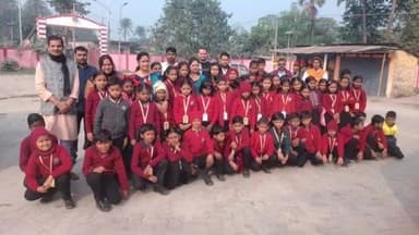 बरहरा: शिशु मंदिर से भव्य पुरण देवी मंदिर की ओर जथा निकला