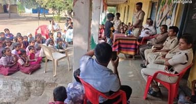 జహీరాబాద్: సైబర్ నేరాలు పట్ల విద్యార్థులు అవగాహన కలిగి ఉండాలి, హద్నూర్ ఎస్సై సుజిత్